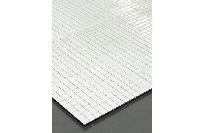 Covoraș de oglindă din material flexibil Eurolite Mirror Mat 800x800mm, 10x10mm mirrors