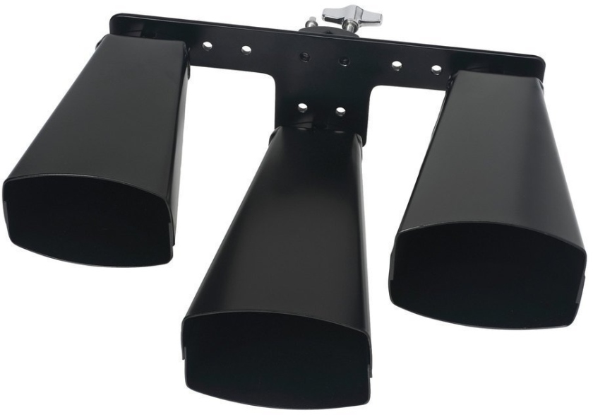 Latin Percussion Cow Bell Giovanni Melody Bells Low-Melody Negru