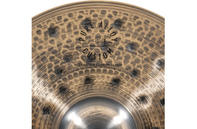 Crash de 16" Meinl Pure Alloy CE.TH. Hammered Crash - 16"