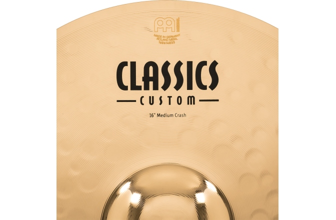 Crash Meinl Classics Custom Brilliant 16'' Medium Crash CC16MC-B