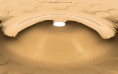 Crash Meinl Classics Custom Brilliant 16'' Medium Crash CC16MC-B