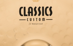 Crash Meinl Classics Custom Brilliant Medium Crash - 15