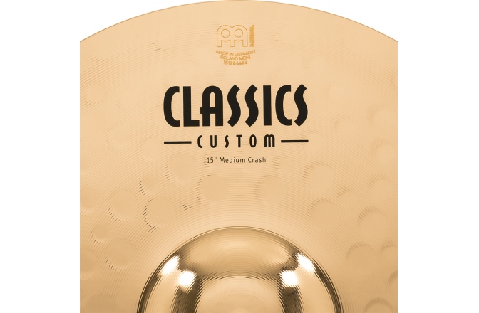 Crash Meinl Classics Custom Brilliant Medium Crash - 15