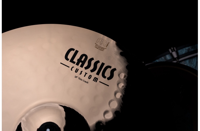 Crash Meinl Classics Custom Brilliant Thin Crash - 18