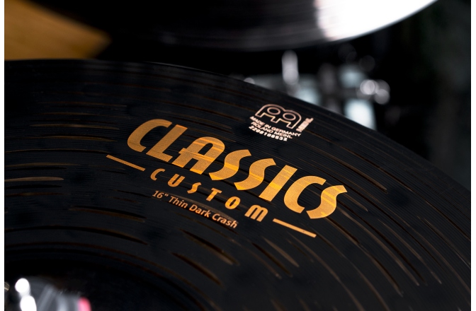 Crash Meinl Classics Custom Dark Thin Crash - 16