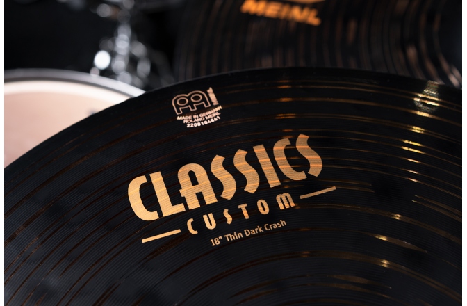 Crash Meinl Classics Custom Dark Thin Crash - 18