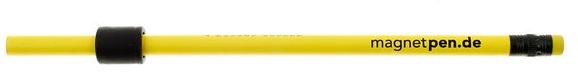 Art of Music Magnet Pencil Holder Yellow