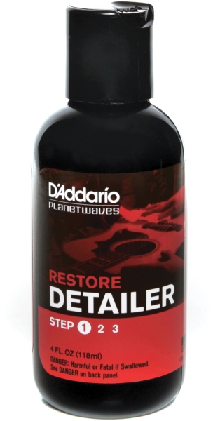 Daddario Restore - Cleaning Cream Polish Step1