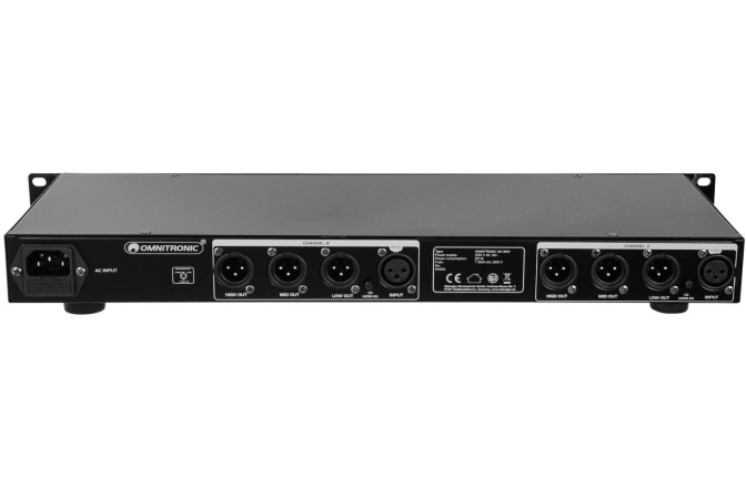 Crossover Omnitronic XO-300 Active Crossover