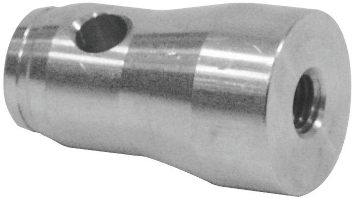 Alutruss QUADLOCK Half Conical Coupler w. Thread