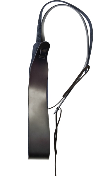 Daddario Classic Leather Banjo Strap Black