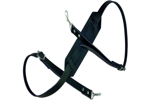 Curea banjo F&S Piele Banjo, negru