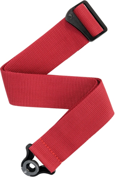 Daddario Auto Lock Polypro Guitar Strap Red
