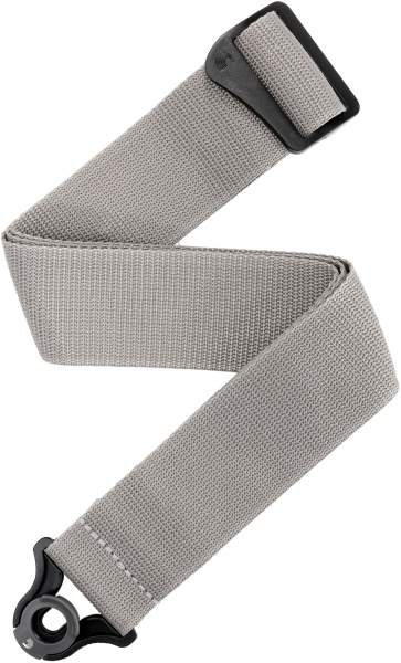 Daddario Auto Lock Polypro Guitar Strap Silver
