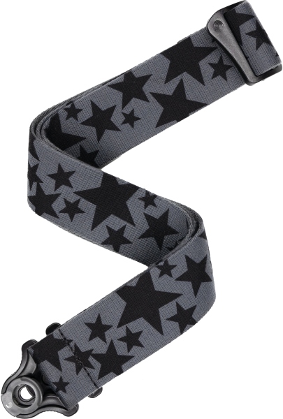Daddario Auto Lock Guitar Strap Skater Stars