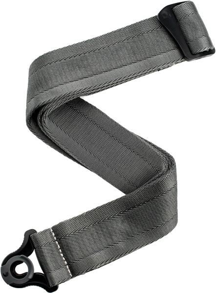 Daddario Auto Lock Strap Metal Grey