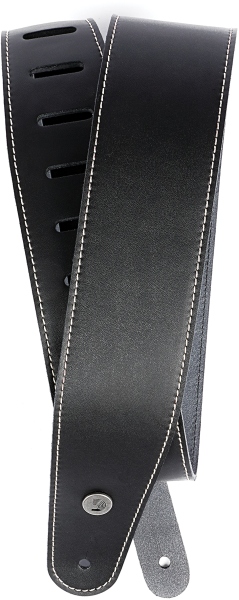 Daddario Classic Leather Guitar Strap Black
