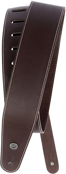 Daddario Classic Leather Guitar Strap Brown