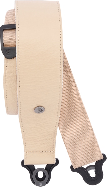 Daddario Comfort Leather Auto Lock Guitar Strap Tan
