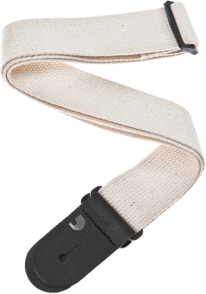 Daddario Cotton Guitar Strap Natural