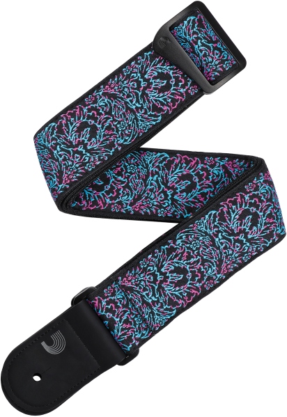 Daddario Eco Outrun Woven Guitar Strap Glitch