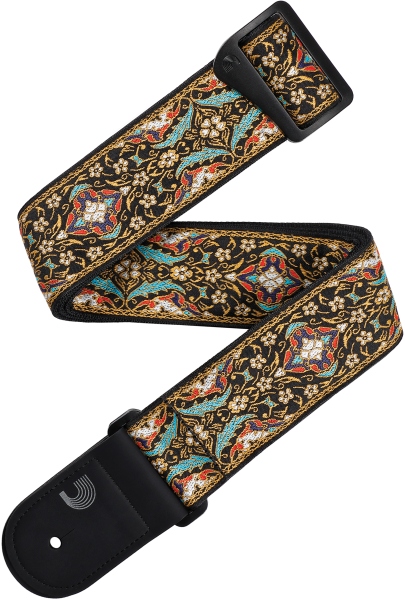 Daddario Eco Persian Woven Guitar Strap Black
