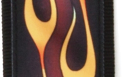 Curea chitară Daddario Hot Rod Flame Guitar Strap Red