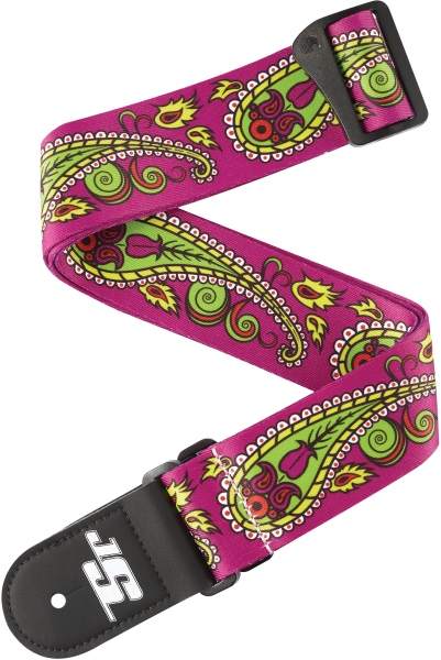 Daddario Joe Satriani Guitar Strap Paisley Purple