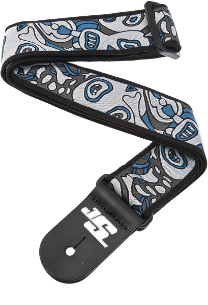 Daddario Joe Satriani Guitar Strap Souls of Distortion