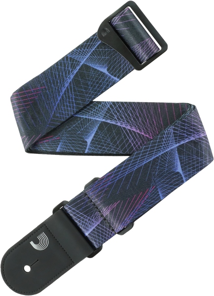 Daddario Outrun Polyester Guitar Strap Kaleidoscope
