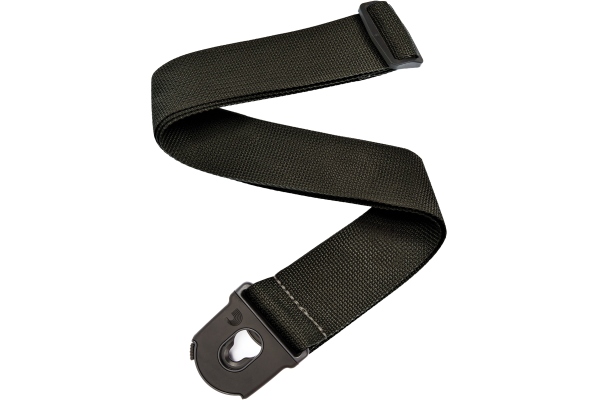 Planet Lock Guitar Strap Polypropylene Black Planet Lock Guitar Strap Polypropylene Black