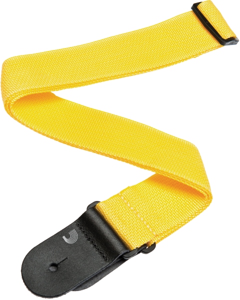 Daddario Polypro Guitar Strap Yellow