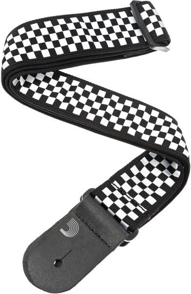 Daddario Woven Guitar Strap Check Mate