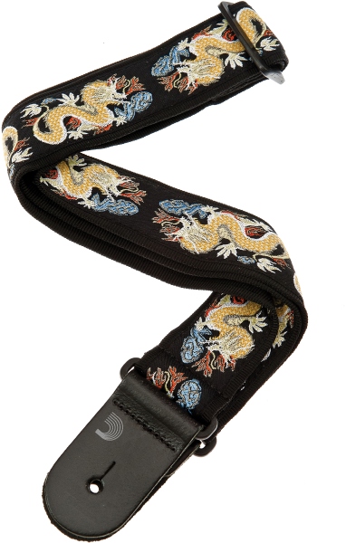 Daddario Woven Guitar Strap Dragon