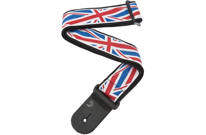 Curea chitară Daddario Woven Guitar Strap Union Jack
