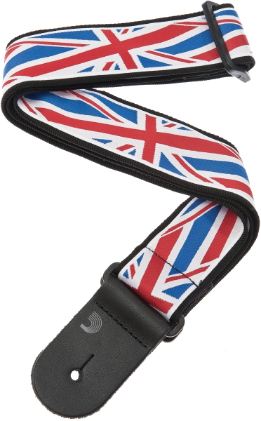 Daddario Woven Guitar Strap Union Jack