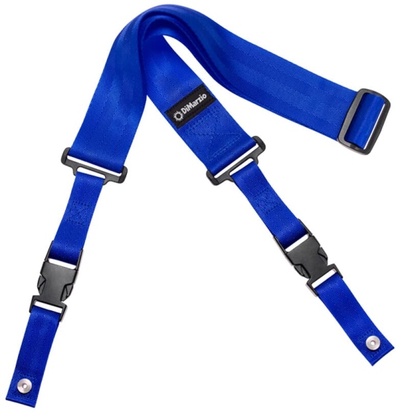 DiMarzio DD 2200BL Clip Lock Strap Nylon Blue