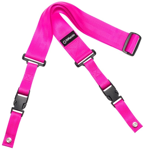DiMarzio DD 2200PK Clip Lock Strap Nylon Pink