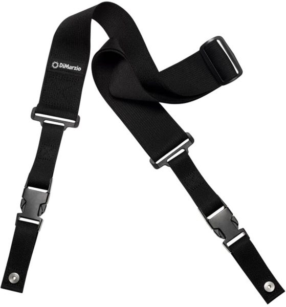 DiMarzio DD 2220BK Clip Lock Strap Cordura Black