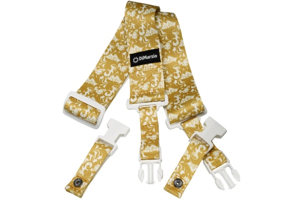 DD 2251 Steve Vai ClipLock Utopia White & Gold