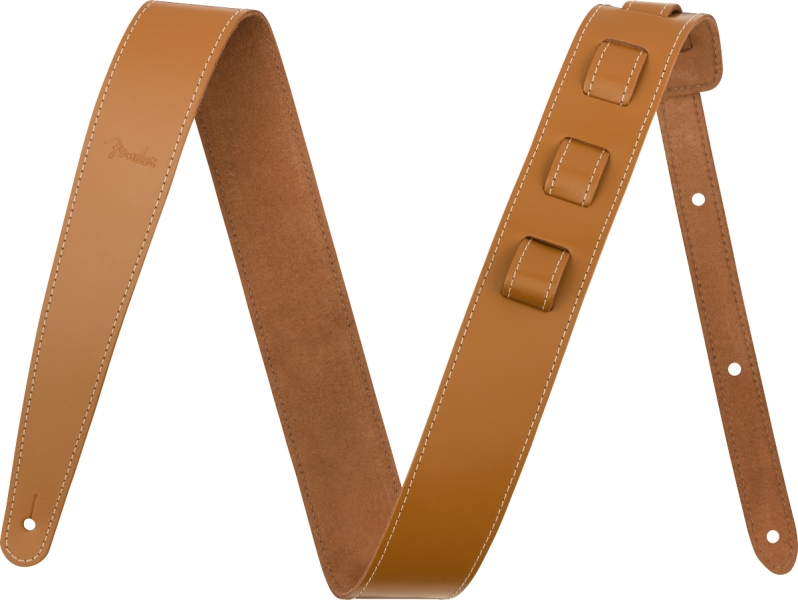 Fender 2'' Essentials Leather Strap Tan