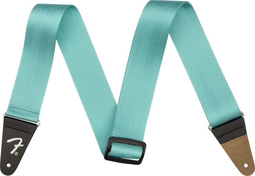Fender Am Pro Seat Belt Strap Miami Blue