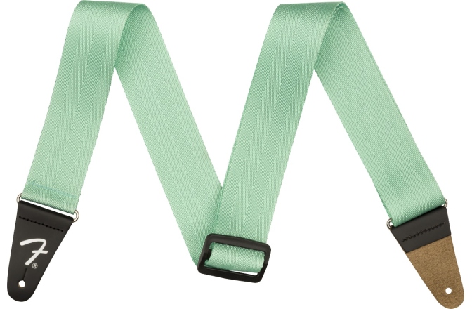 Curea chitară Fender Am Pro Seat Belt Strap Mystic Surf Green