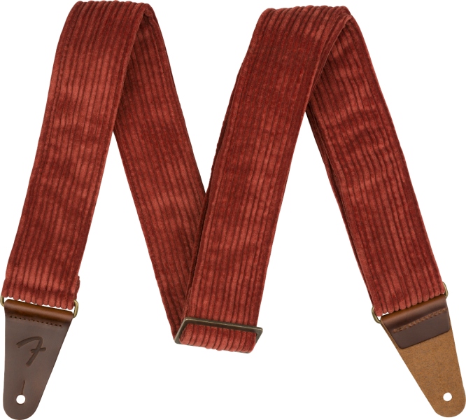 Fender Corduroy Strap Antique Cherry 2