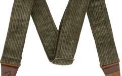 Curea chitară Fender Corduroy Strap Antique Olive 2"