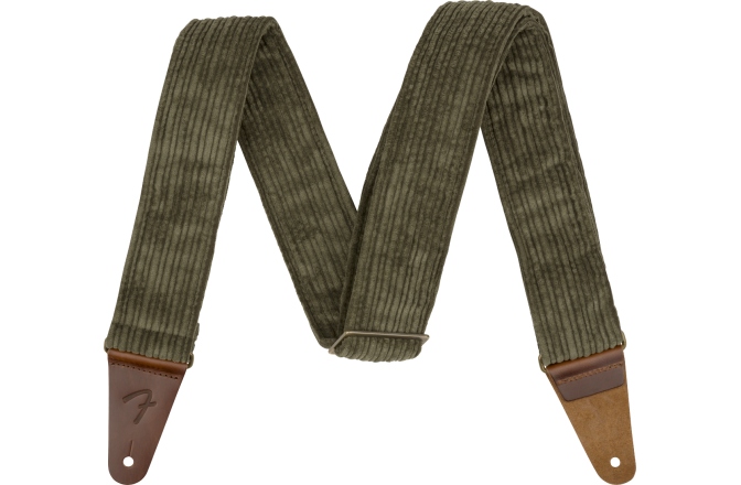 Curea chitară Fender Corduroy Strap Antique Olive 2"