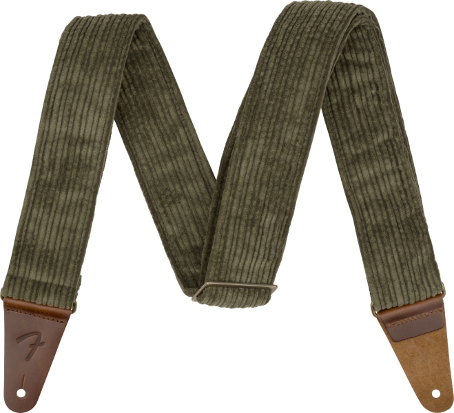 Fender Corduroy Strap Antique Olive 2