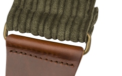 Curea chitară Fender Corduroy Strap Antique Olive 2"
