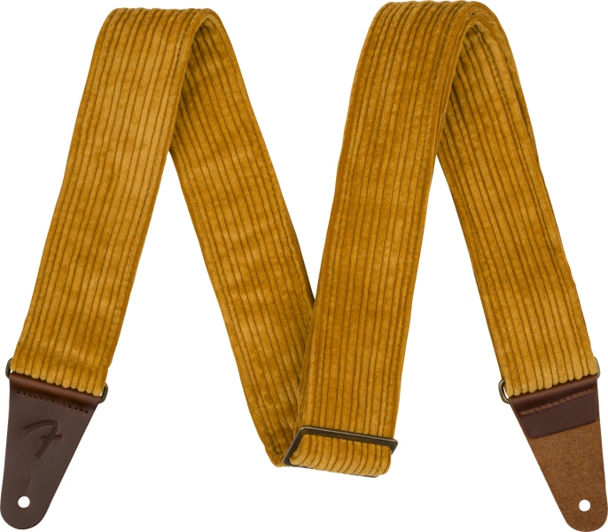 Fender Corduroy Strap Blaze Gold 2
