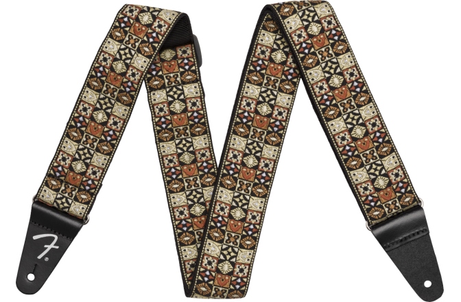 Curea chitară Fender Festival Strap Tan Mosaic 2"